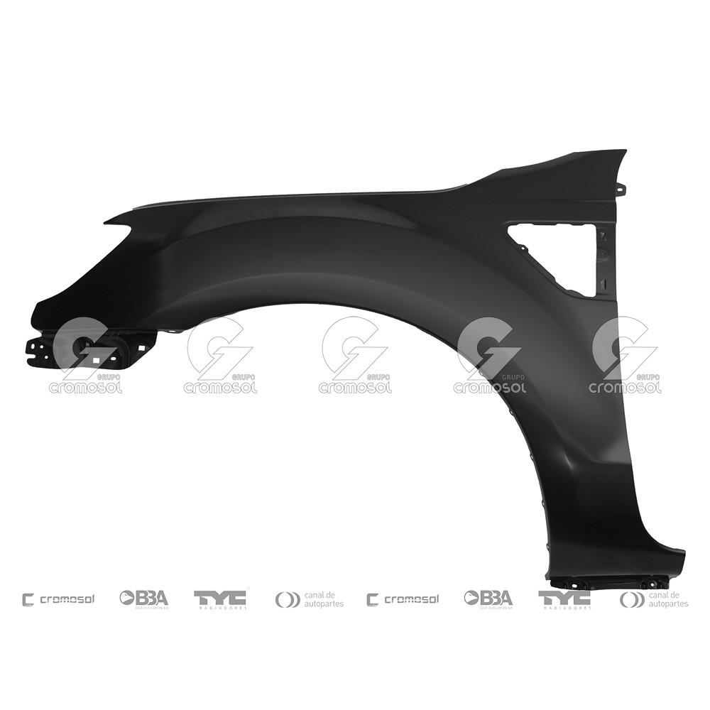 Guardabarro delantero para Ford Ranger 12-15 (Izquierdo)