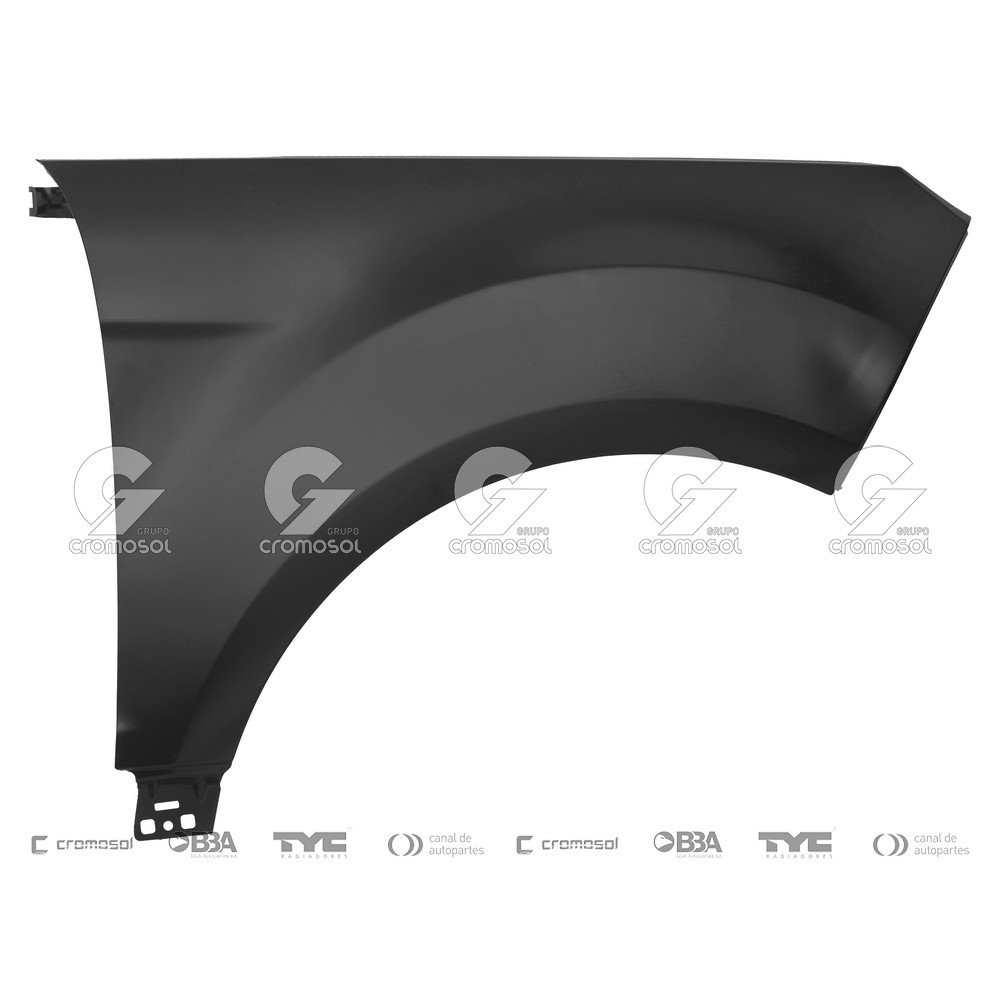 Guardabarro delantero para Ford Ecosport III (KD) 12-17 (Derecho)