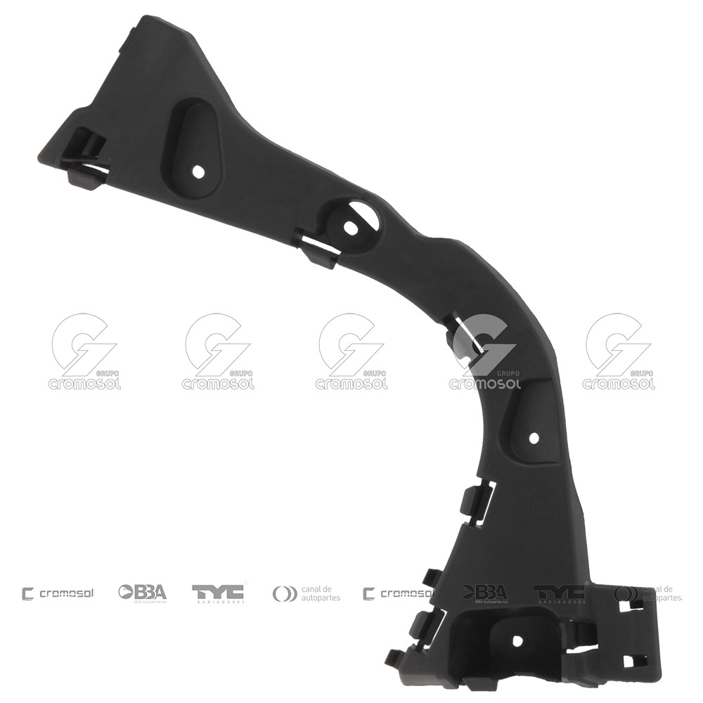 Soporte de paragolpe trasero para Ford Focus MK3-II (KD) 15-18 (Derecho)