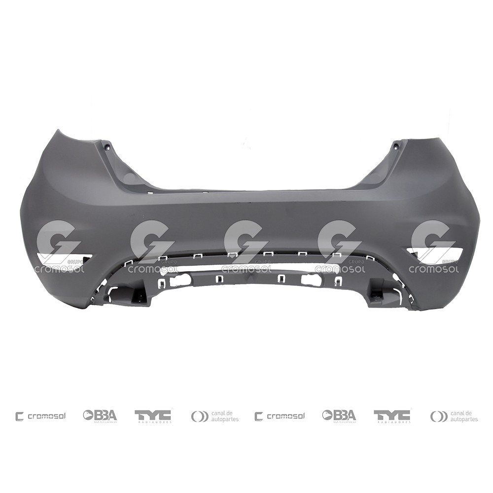 Paragolpe trasero para Ford Fiesta MK7-II (KD) 14-17