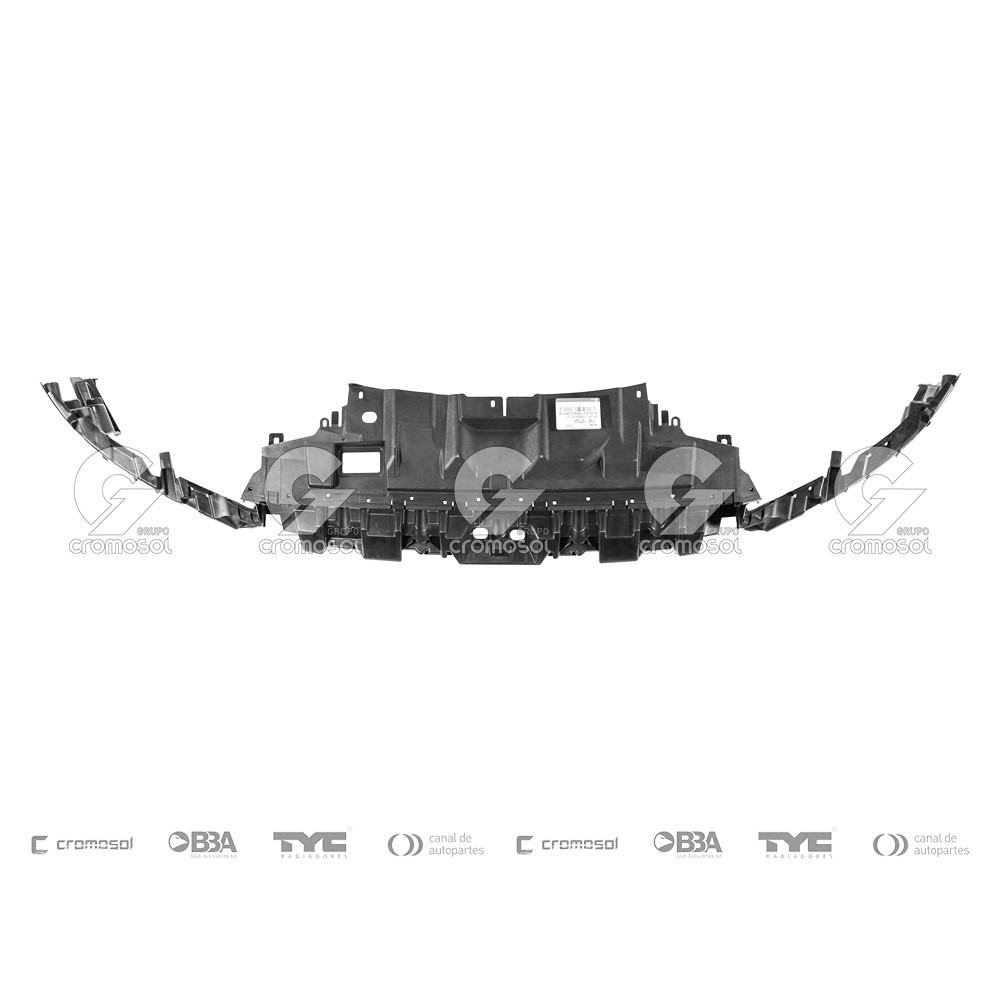 Paragolpe delantero para Ford Focus MK3-II (KD) 15-18
