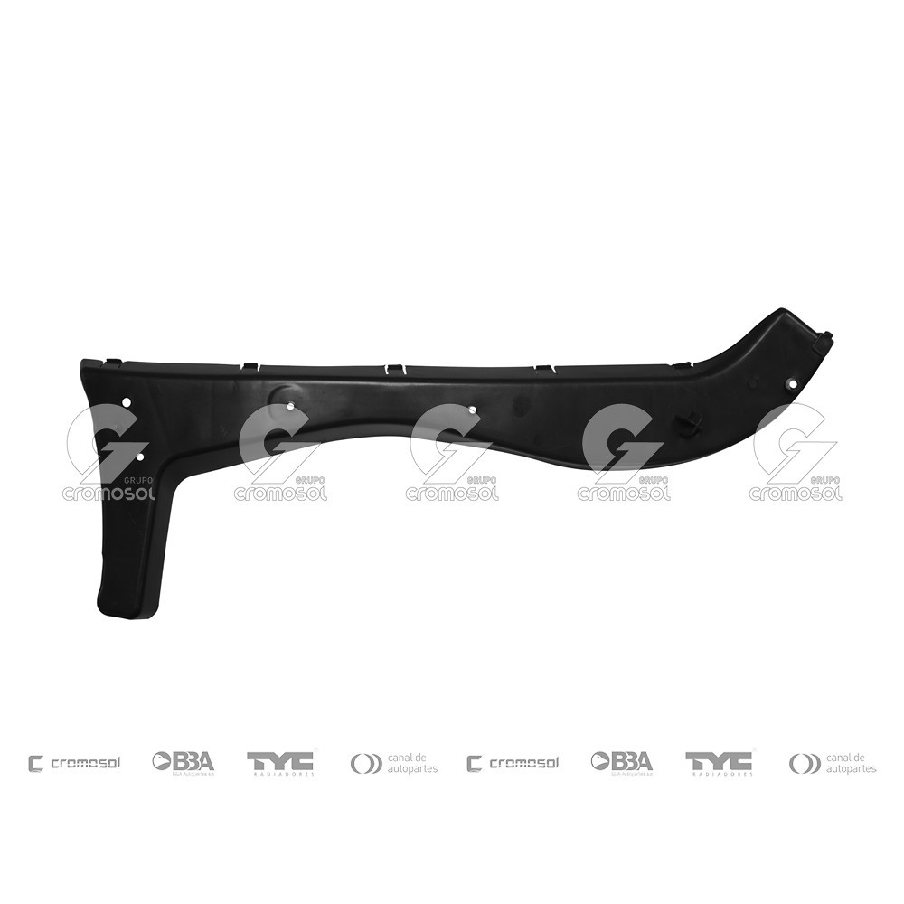 Soporte de paragolpe trasero para Ford Fiesta MK7-I (KD) 11-13 (Derecho)