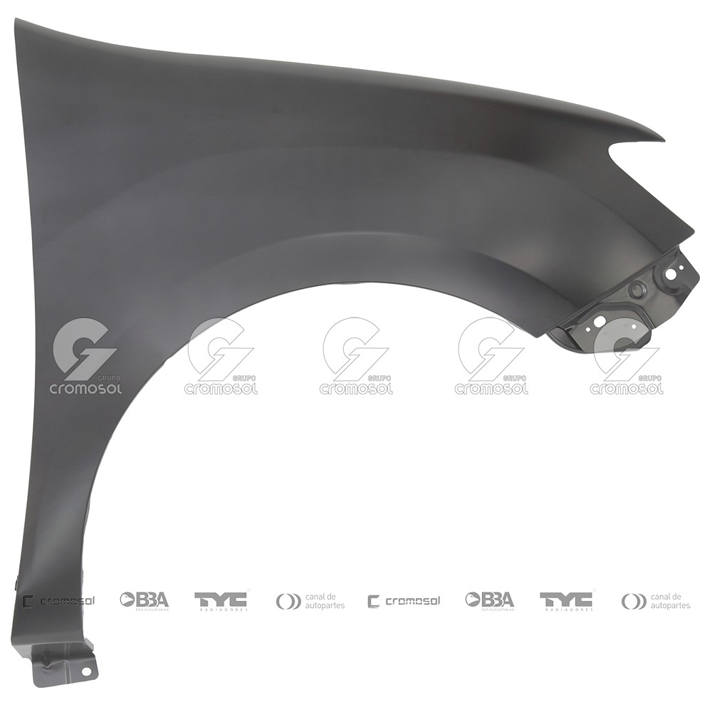 Guardabarro delantero para Renault Logan F3-I 14-18 (Derecho)