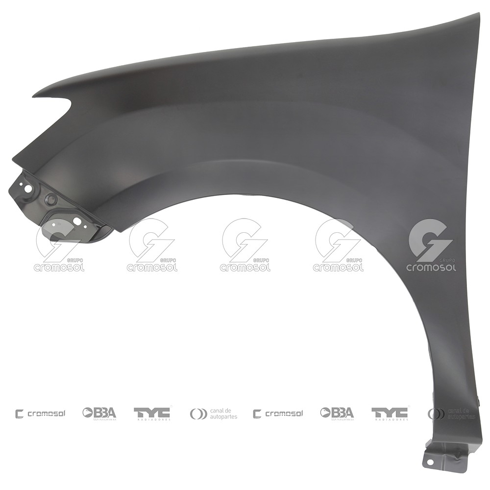 Guardabarro delantero para Renault Logan F3-I 14-18 (Izquierdo)