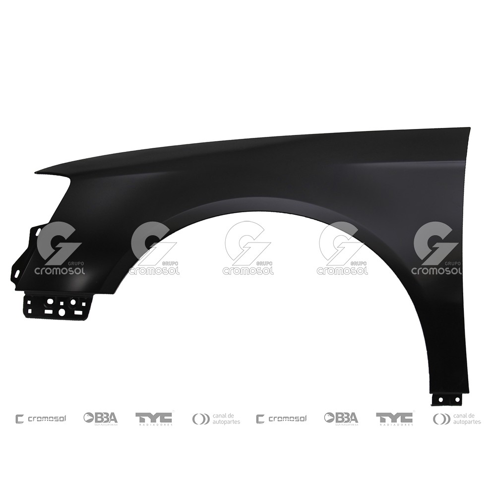 Guardabarro delantero para Volkswagen Passat B6 06-11 (Izquierdo)