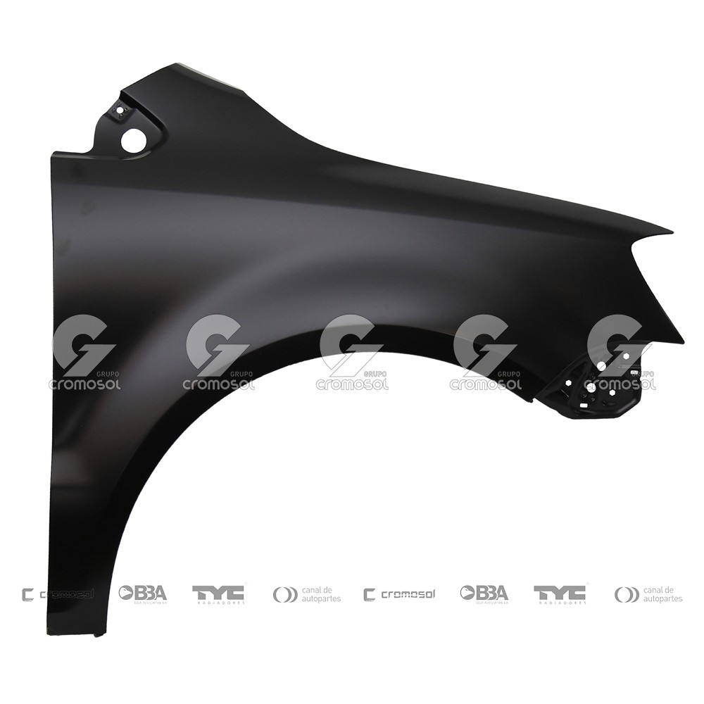 Guardabarro delantero para Volkswagen Crossfox G2 10-15 (Derecho)