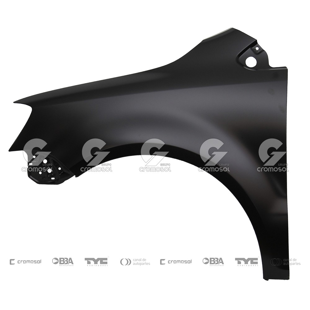 Rejilla/grilla lateral para Volkswagen Crossfox G2 10-15 (Izquierdo)