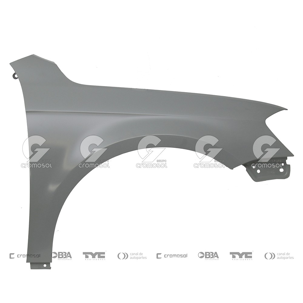 Guardabarro delantero para Volkswagen Passat B7 11-14 (Derecho)