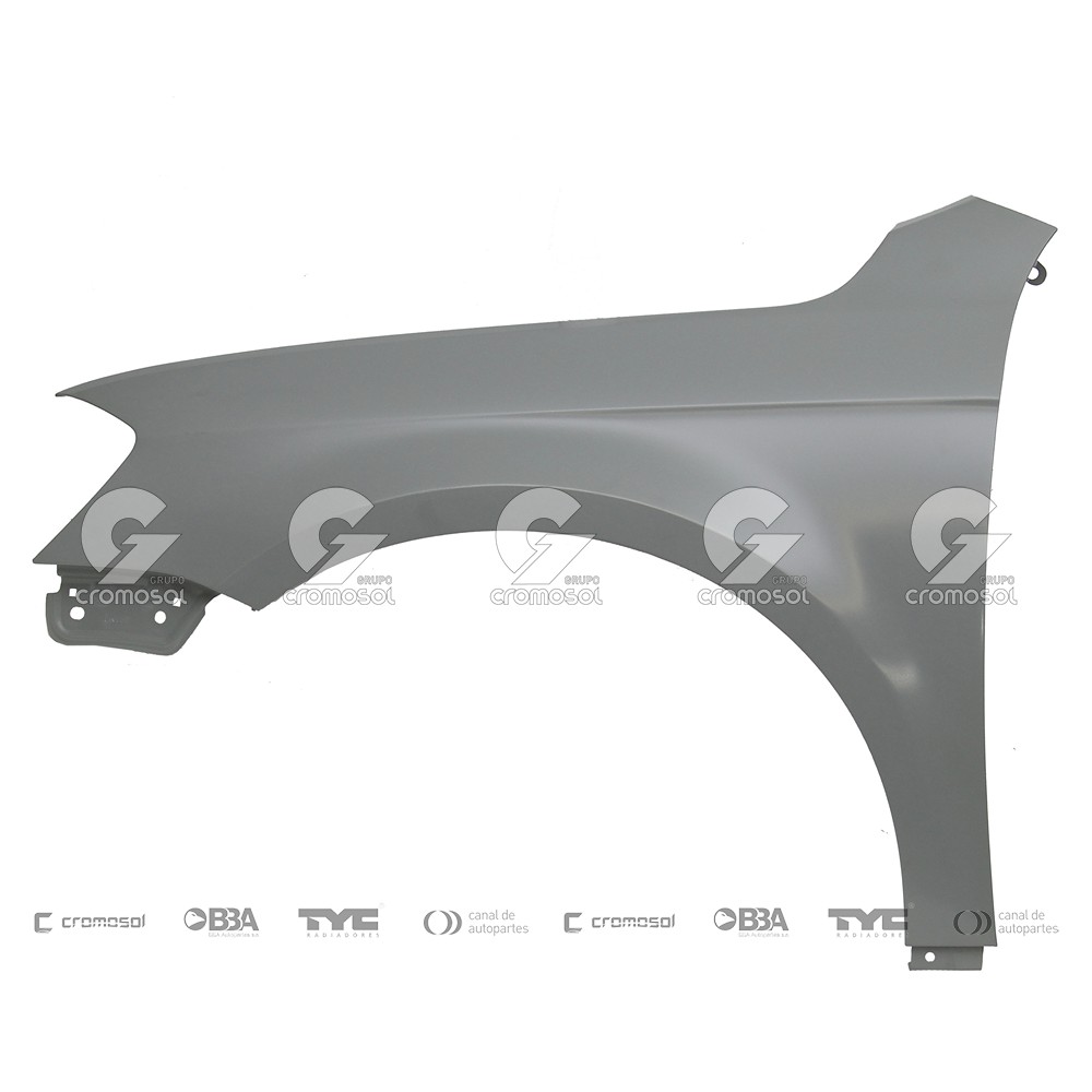 Guardabarro delantero para Volkswagen Passat B7 11-14 (Izquierdo)