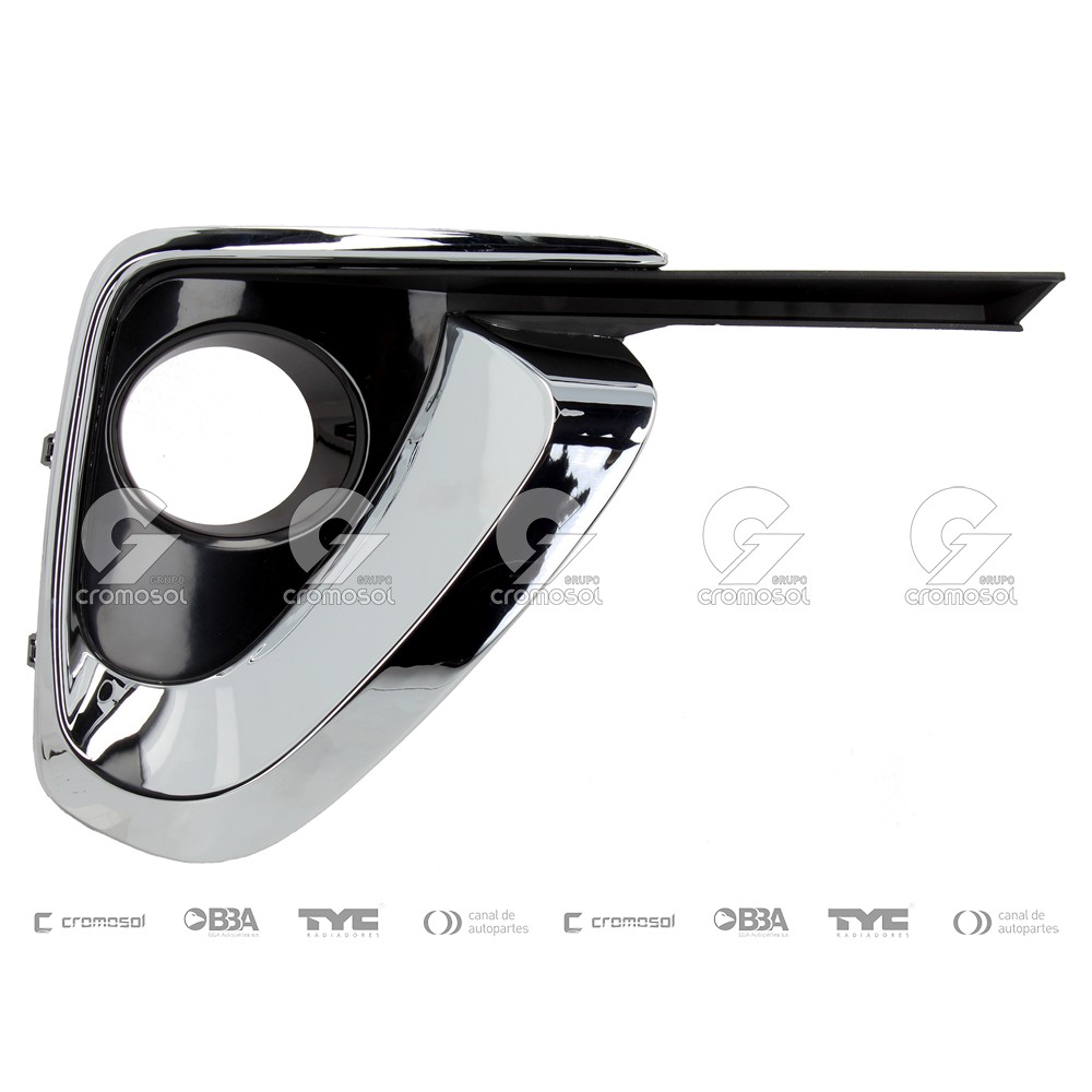 Rejilla/grilla lateral para Toyota Hilux SW4 16-21 (Derecho)