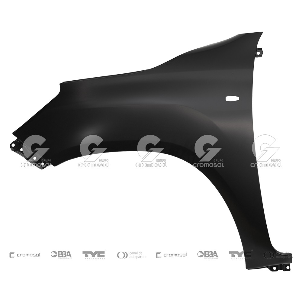 Guardabarro delantero para Toyota Hilux 16-19 (Izquierdo)