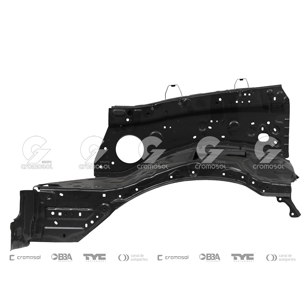 Pasarrueda para Toyota Hilux 16-19 (Derecho)