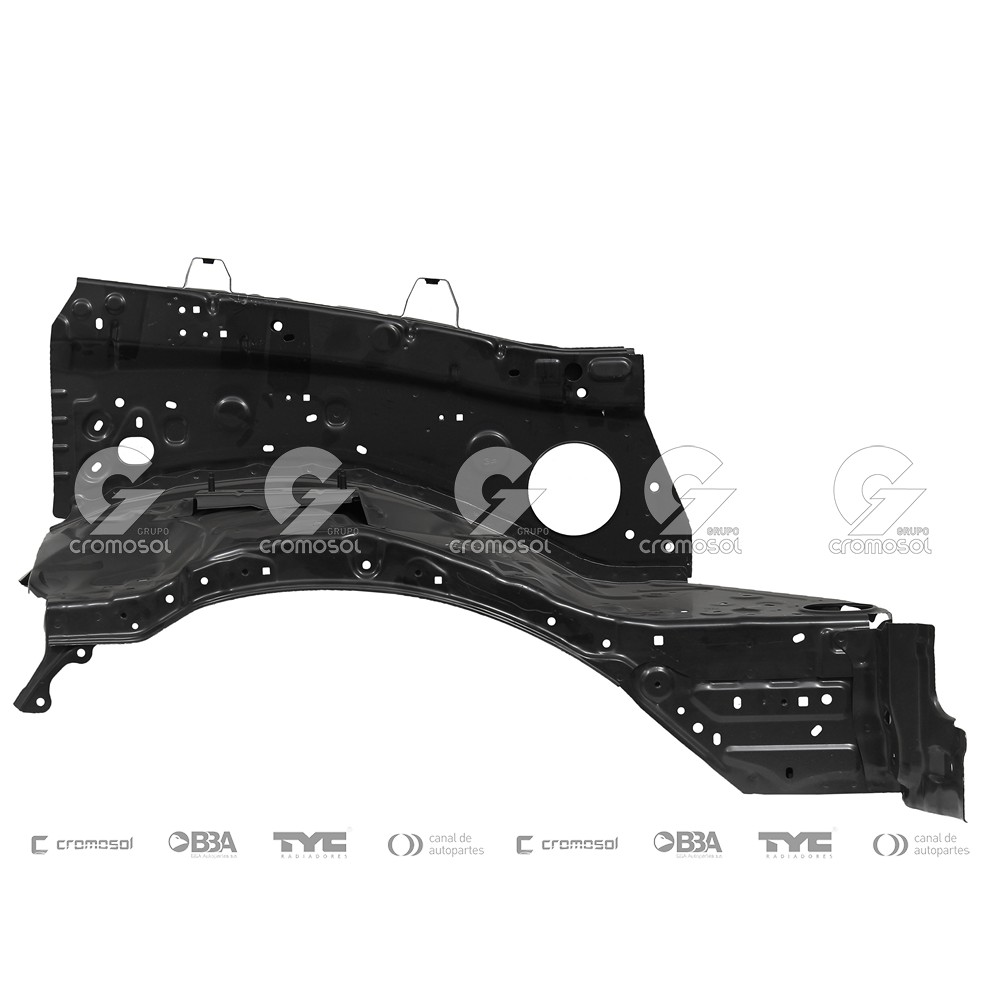 Rejilla/grilla lateral para Toyota Hilux 16-19 (Izquierdo)