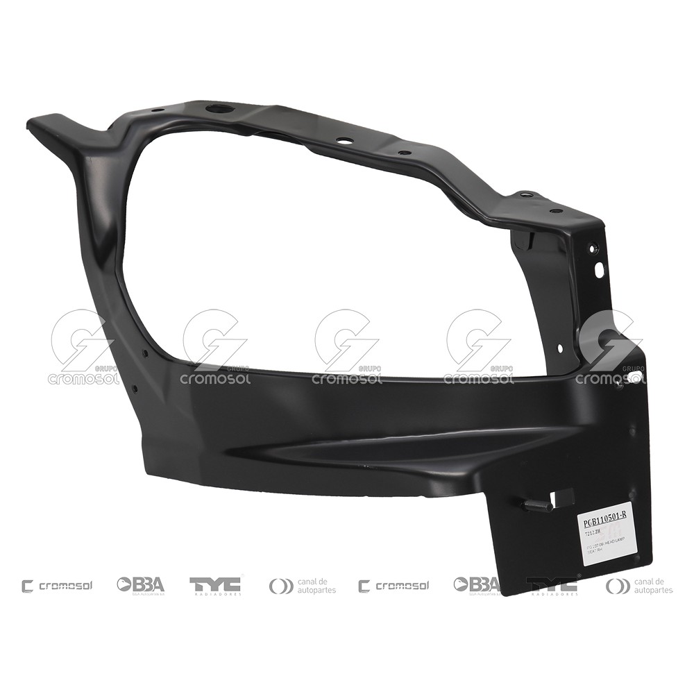 Sede de optica para Peugeot 207 08-16 (Derecho)