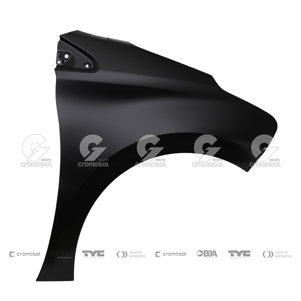 Guardabarro delantero para Peugeot 208 13-16 (Derecho)
