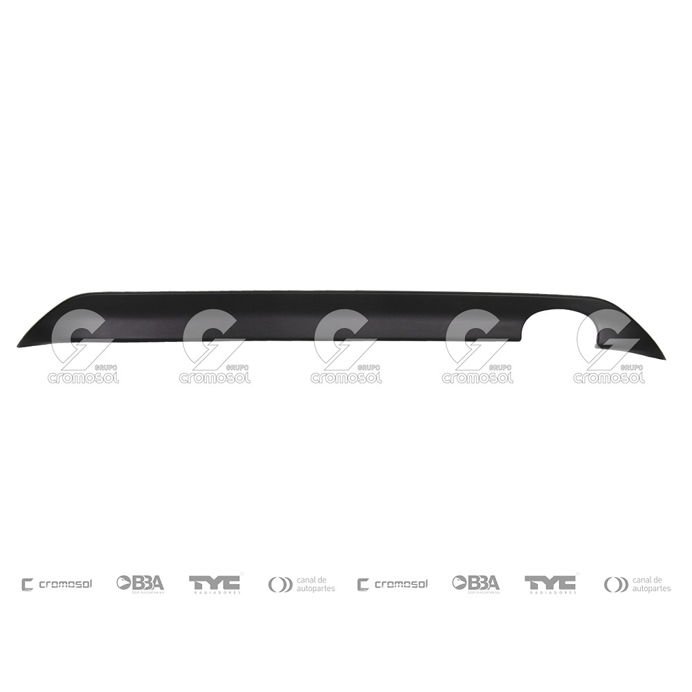 Paragolpe trasero para Peugeot 208 13-16