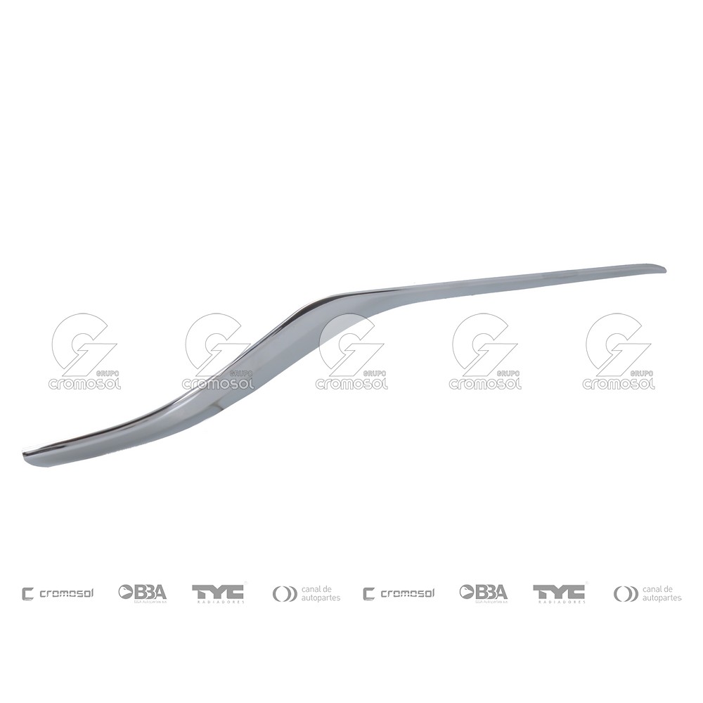 Moldura rejilla para Fiat Cronos 18-23 (Derecho)