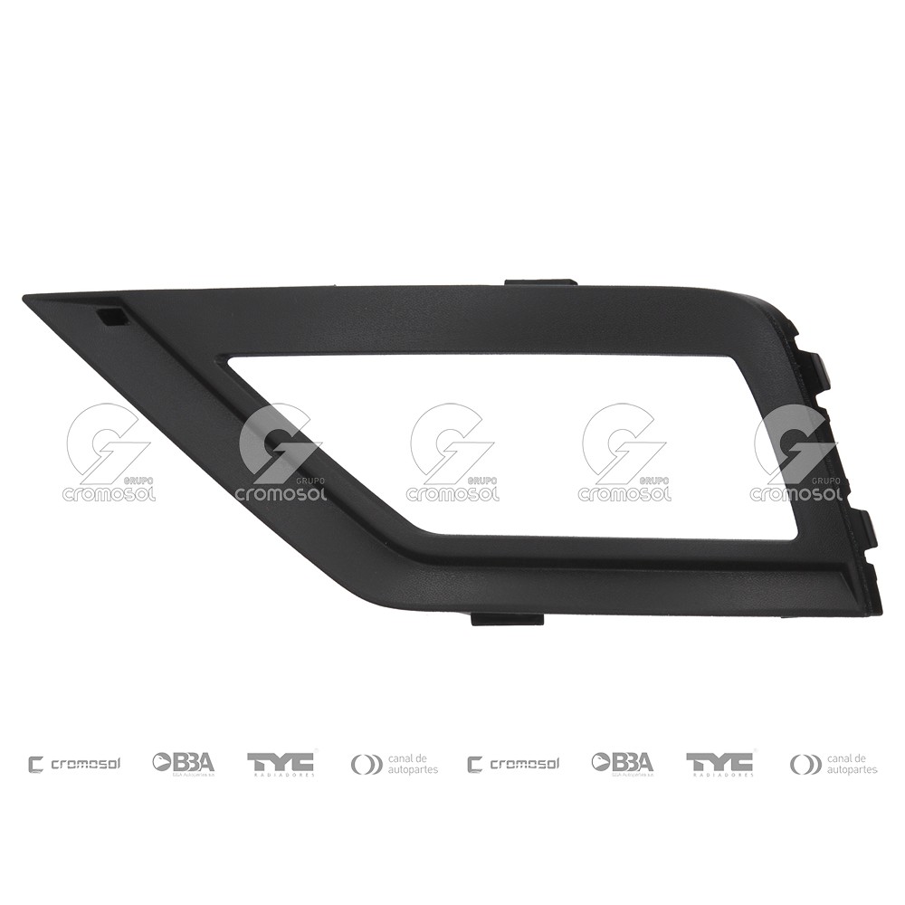 Rejilla/grilla lateral para Volkswagen Gol G8 Trend 19-23 (Izquierdo)