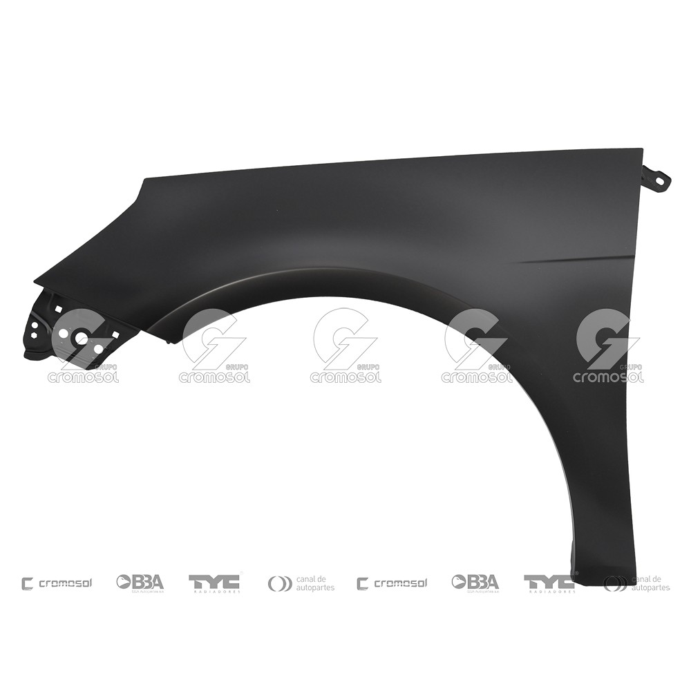 Guardabarro delantero para Volkswagen Gol G8 Trend 19-23 (Izquierdo)