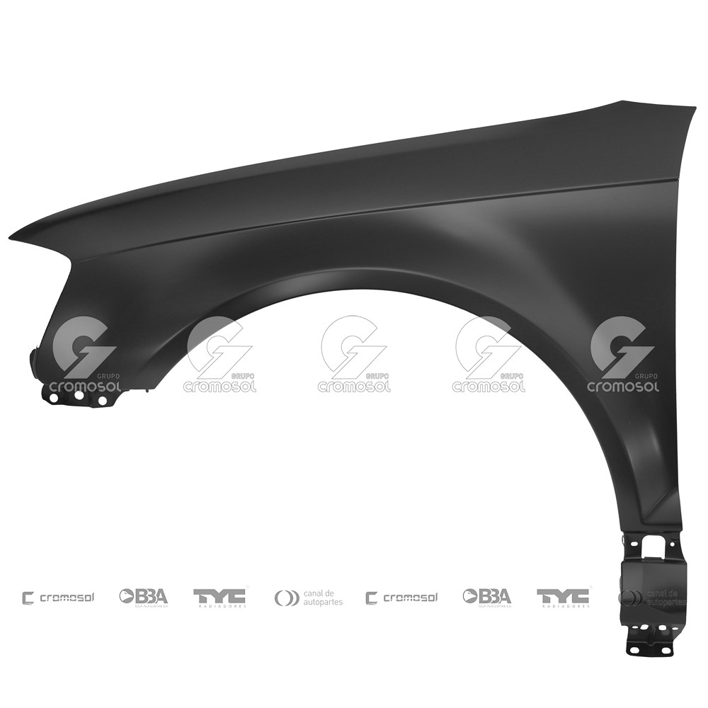 Guardabarro delantero para Audi A3 09-12 (Izquierdo)