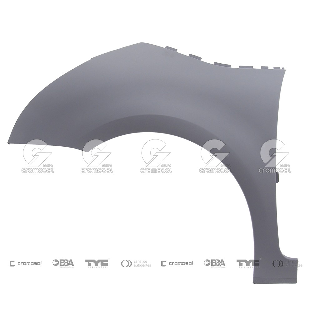 Guardabarro delantero para Citroën C4 Picasso F1 08-14 (Izquierdo)