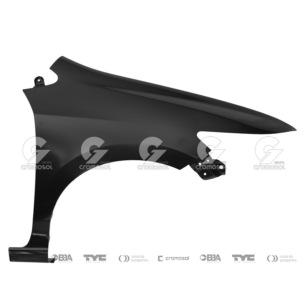 Guardabarro delantero para Honda City F1 09-12 (Derecho)
