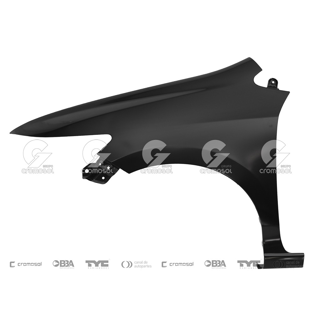 Guardabarro delantero para Honda City F1 09-12 (Izquierdo)