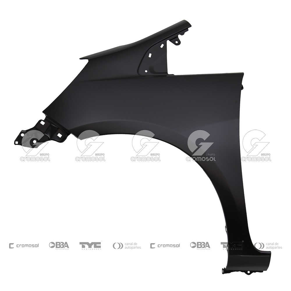 Guardabarro delantero para Honda Fit 09-12 (Izquierdo)