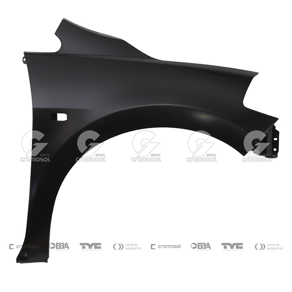 Guardabarro delantero para Nissan Tiida 09-15 (Derecho)