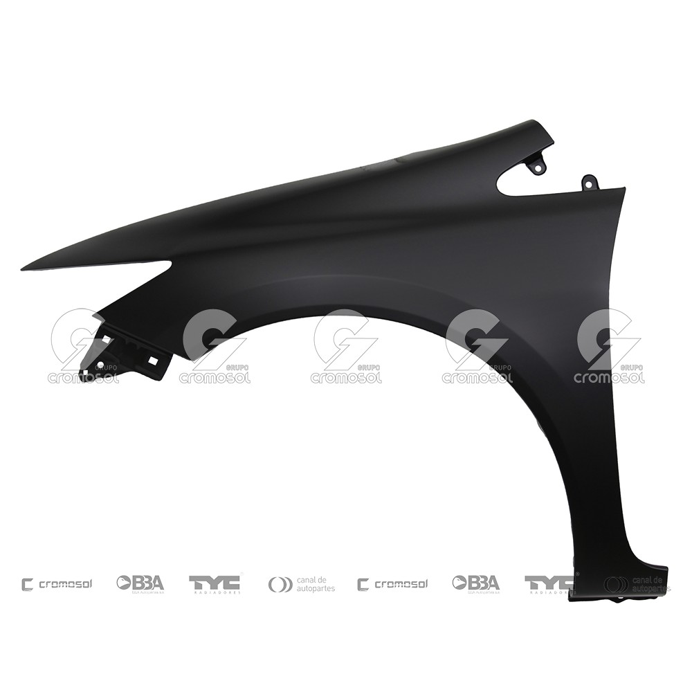 Guardabarro delantero para Honda Civic 12-15 (Derecho)