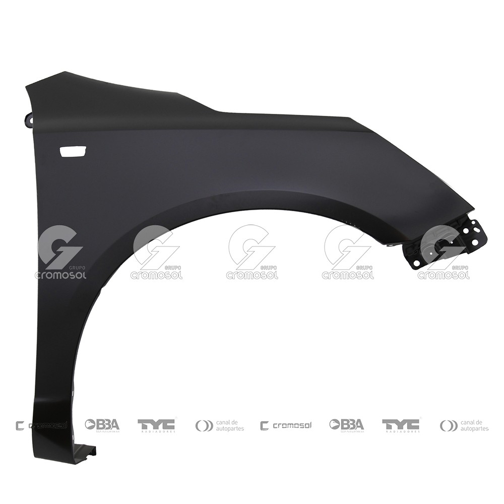 Guardabarro delantero para Chevrolet Cobalt F1 13-16 (Derecho)