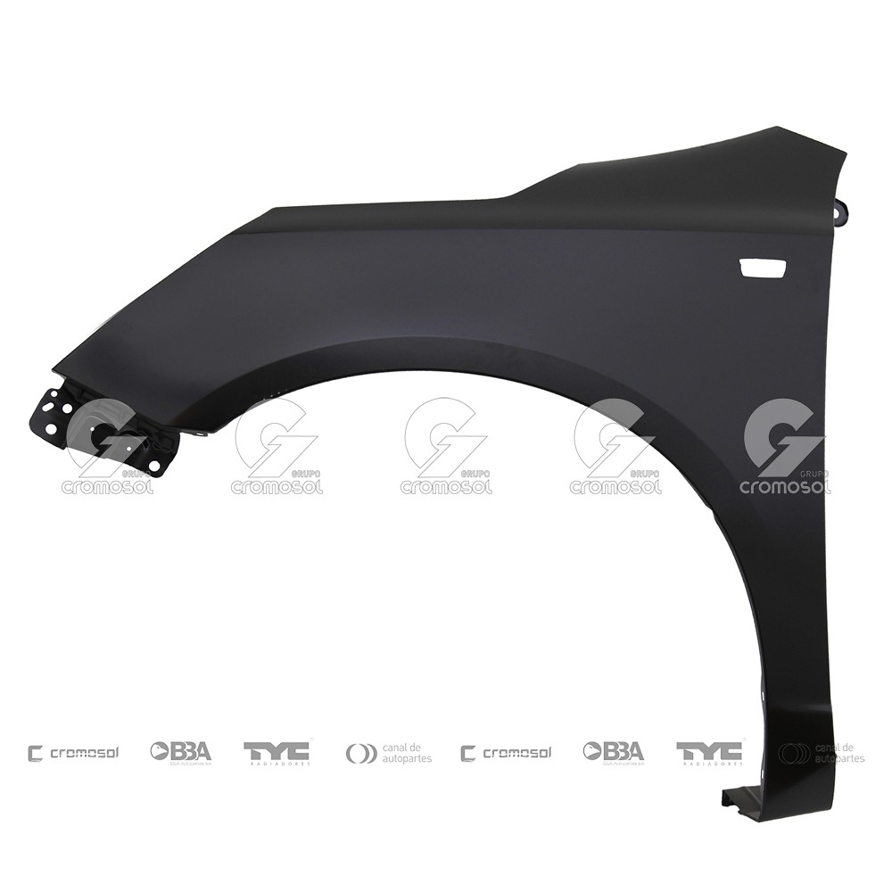 Guardabarro delantero para Chevrolet Cobalt F1 13-16 (Izquierdo)