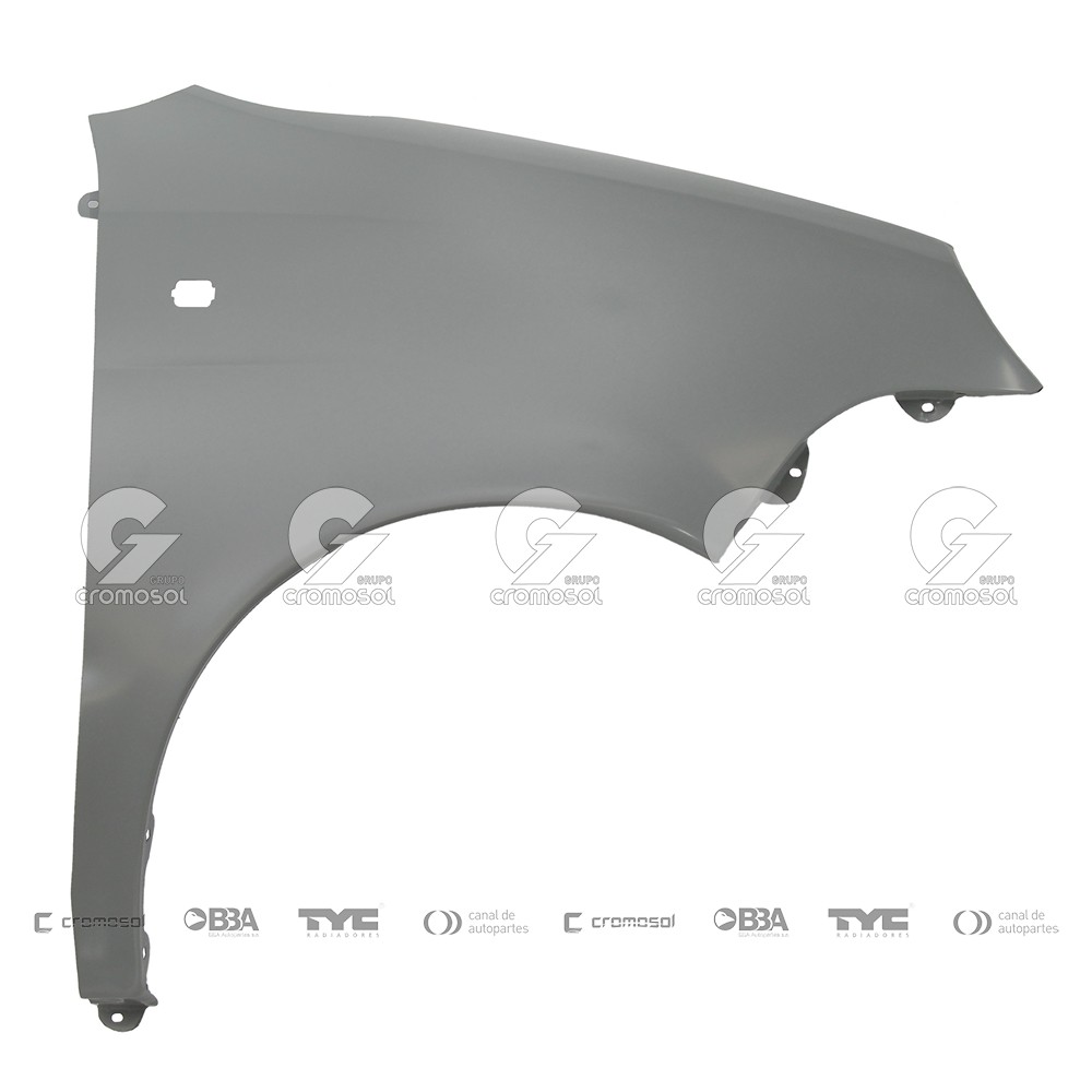 Guardabarro delantero para Chery QQ F1 10-15 (Derecho)