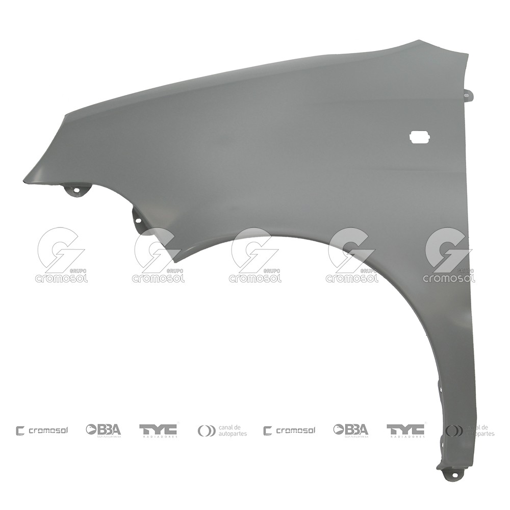 Guardabarro delantero para Chery QQ F1 10-15 (Izquierdo)
