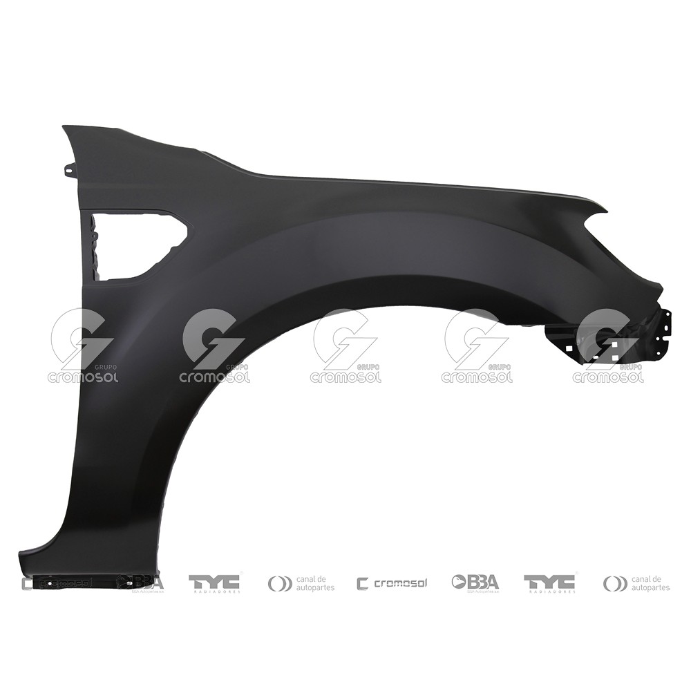 Guardabarro delantero para Ford Ranger 16-18 (Derecho)