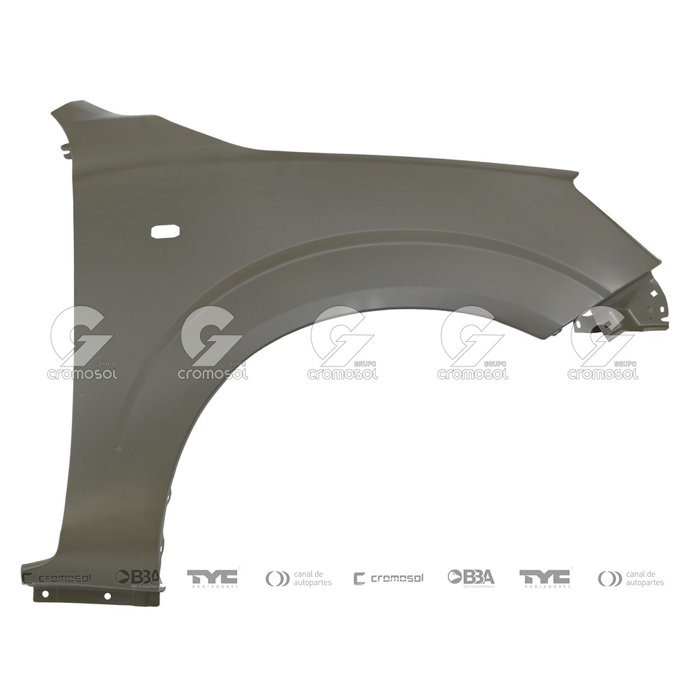 Guardabarro delantero para Nissan P.UP Frontier (Np300) F2 15-22 (Derecho)