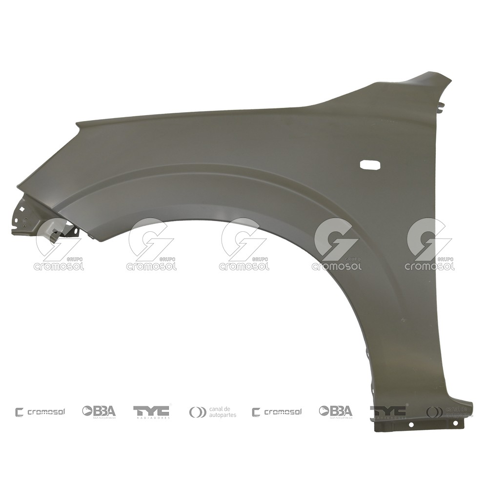 Guardabarro delantero para Nissan P.UP Frontier (Np300) F2 15-22 (Izquierdo)
