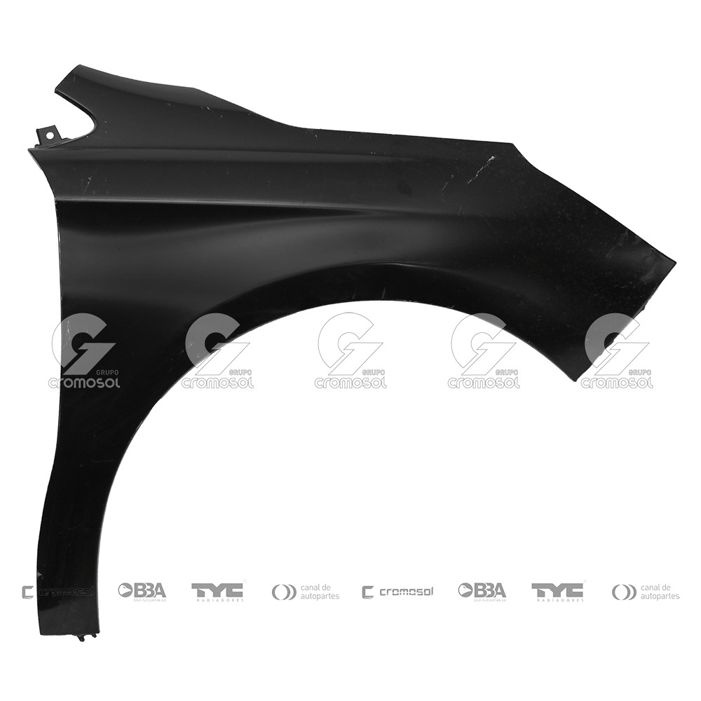 Guardabarro delantero para Citroën C4 Lounge 14-18 (Derecho)