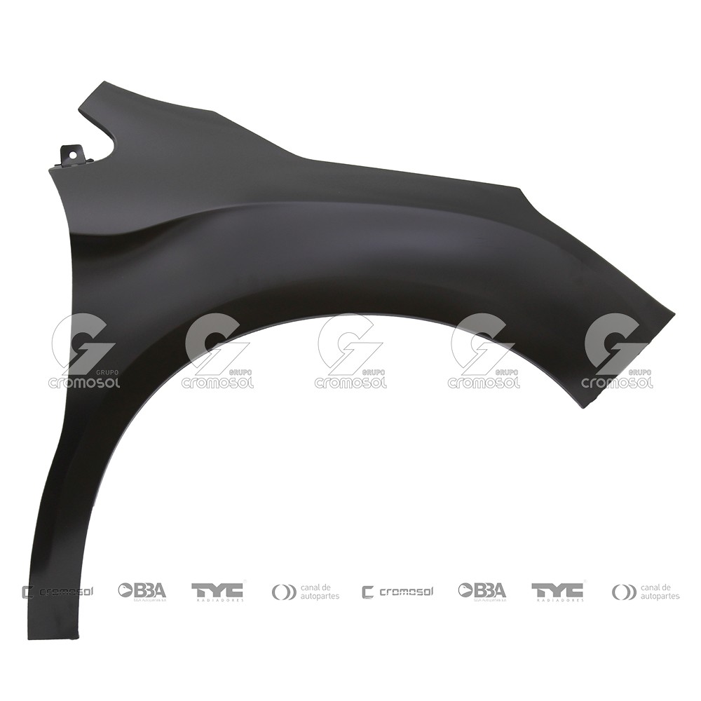 Guardabarro delantero para DS DS4 12-13 (Derecho)