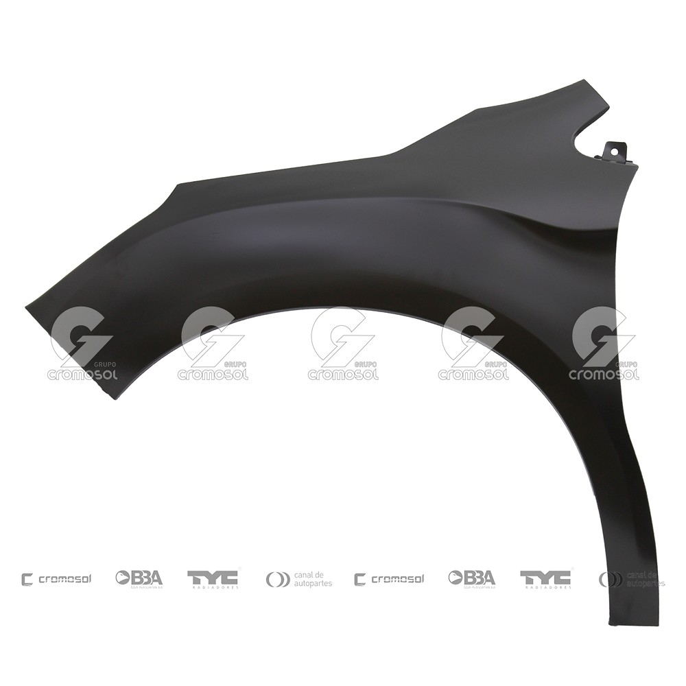 Guardabarro delantero para DS DS4 12-13 (Izquierdo)