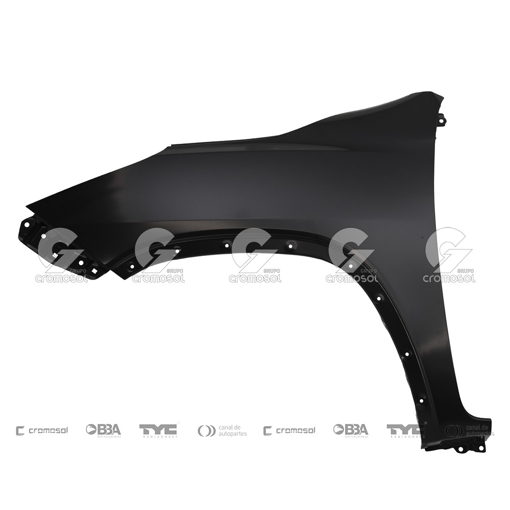Guardabarro delantero para Toyota Hilux SW4 16-21 (Izquierdo)