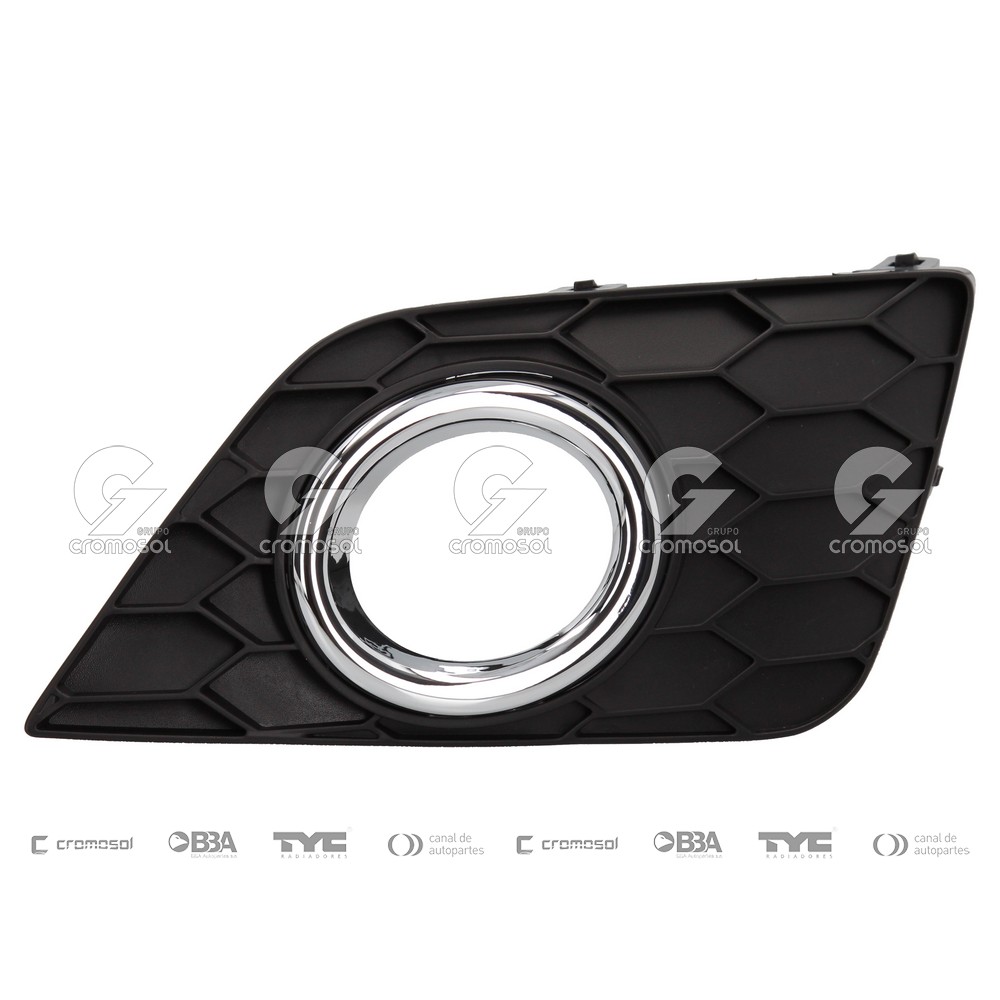 Rejilla/grilla lateral para Nissan Sentra 16-19 (Derecho)