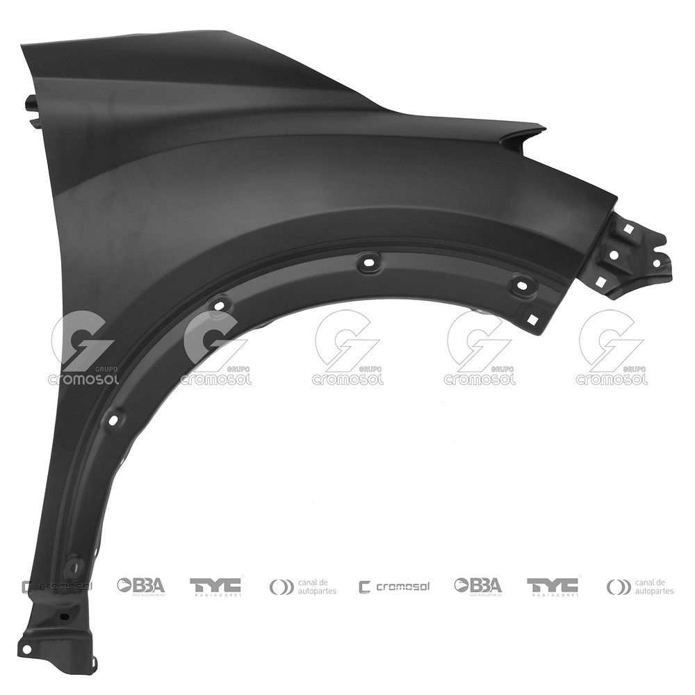 Guardabarro delantero para Nissan Kicks 17-20 (Derecho)