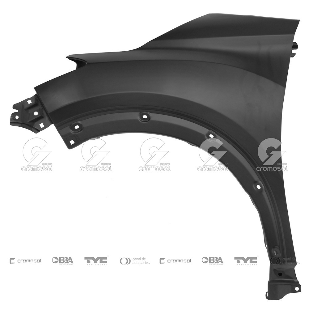 Guardabarro delantero para Nissan Kicks 17-20 (Izquierdo)
