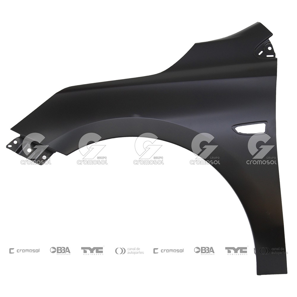 Guardabarro delantero para Chevrolet Onix F3 (Izquierdo)
