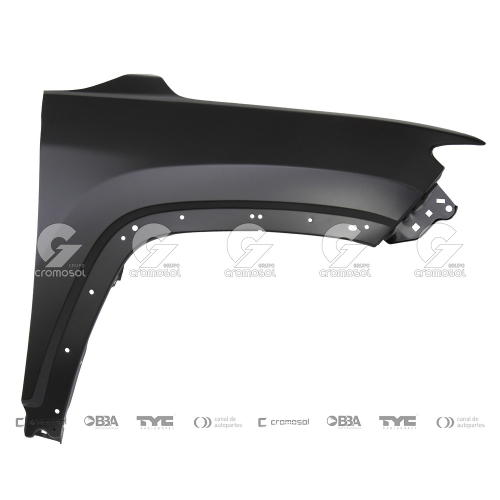 Guardabarro delantero para Jeep Compass 17-21 (Derecho)