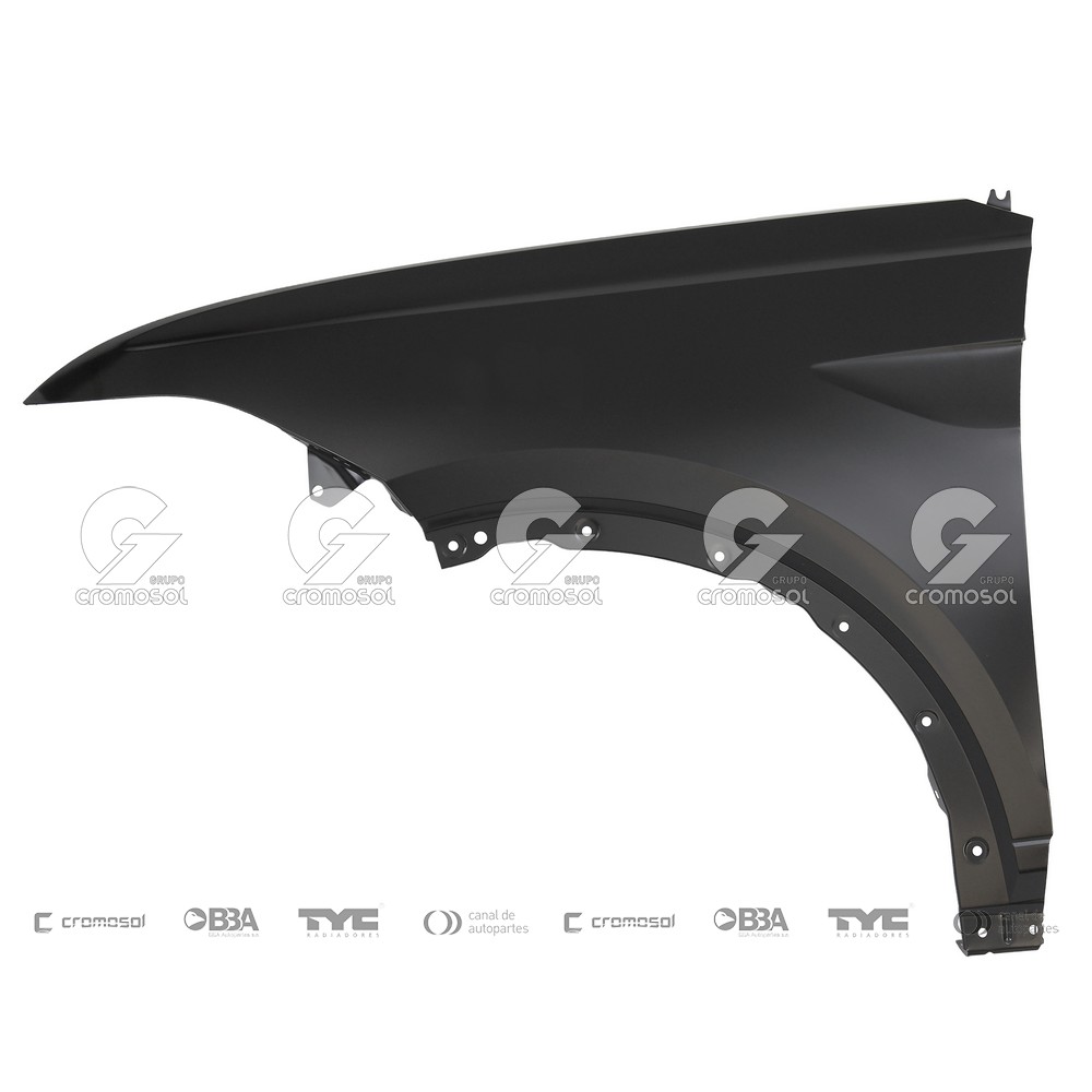 Guardabarro delantero para Volkswagen T-cross 19-23 (Izquierdo)