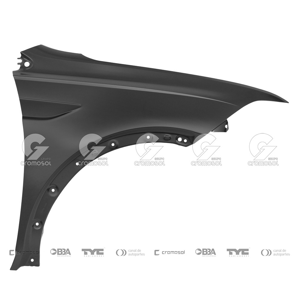 Guardabarro delantero para Volkswagen Nivus 21-23 (Derecho)