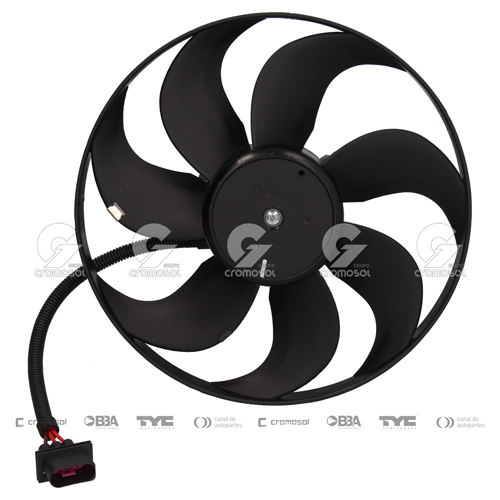 Electroventilador para Volkswagen Crossfox G1 06-10
