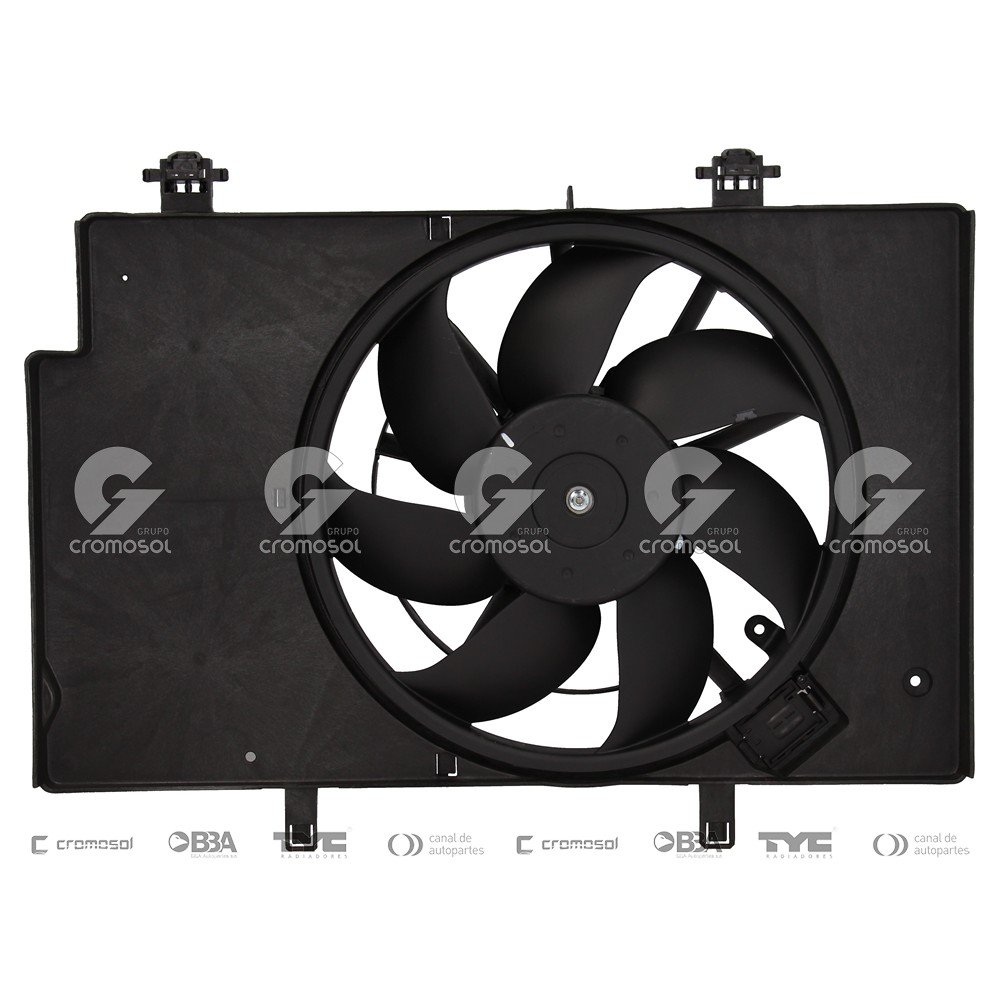 Electroventilador para Ford Fiesta MK7-I (KD) 11-13